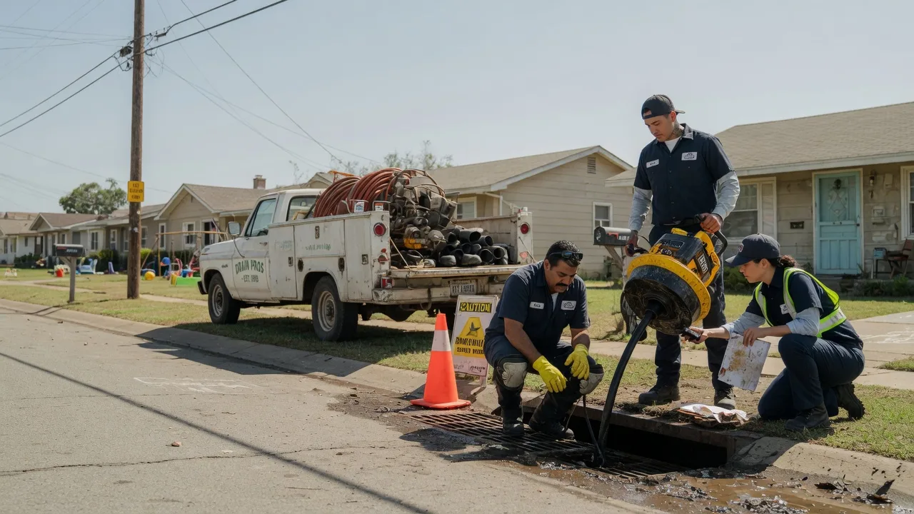 Drain Cleaning in Eufaula, OK near me